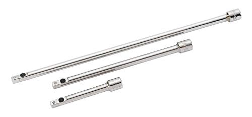 Craftsman locking extension bars 1/4-in help access around obstructions for faster fastener work.