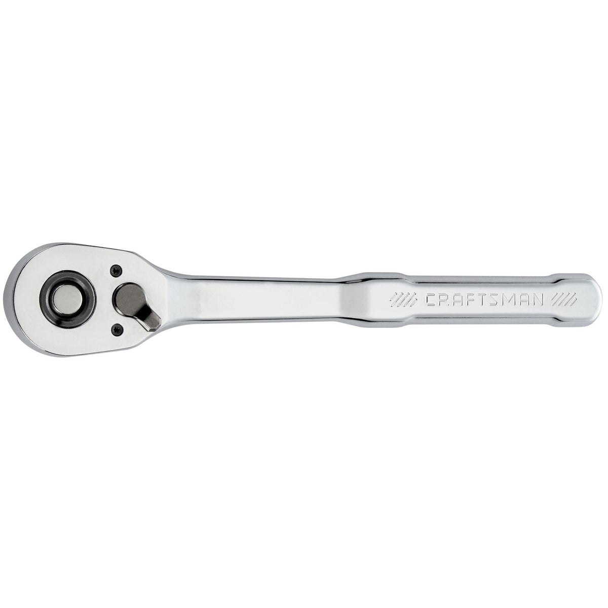 Craftsman low-profile ratchet 12-inch drive for tight spaces and versatile access.