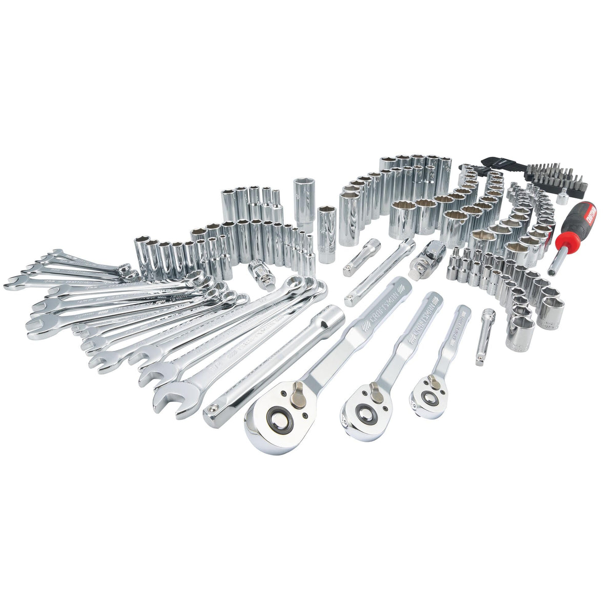 CRAFTSMAN wrenches and hex keys cover a wide range of fastener sizes.