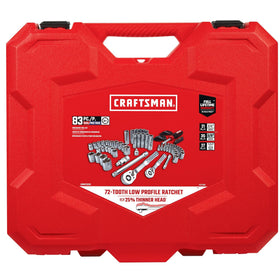 CRAFTSMAN chrome finish resists corrosion for long-lasting shine.