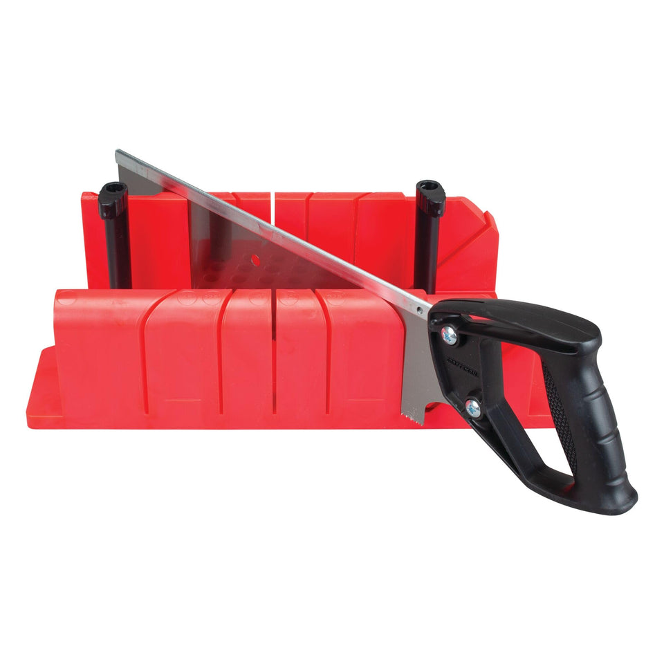 CRAFTSMAN mitre saw 12-inch overview with stable base for accurate cuts.