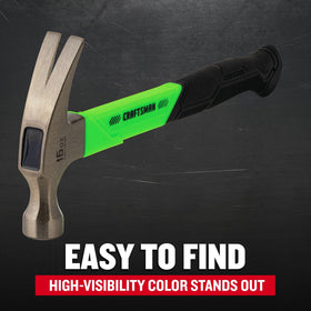 CRAFTSMAN hammer features overstrike protection to reduce break risk.