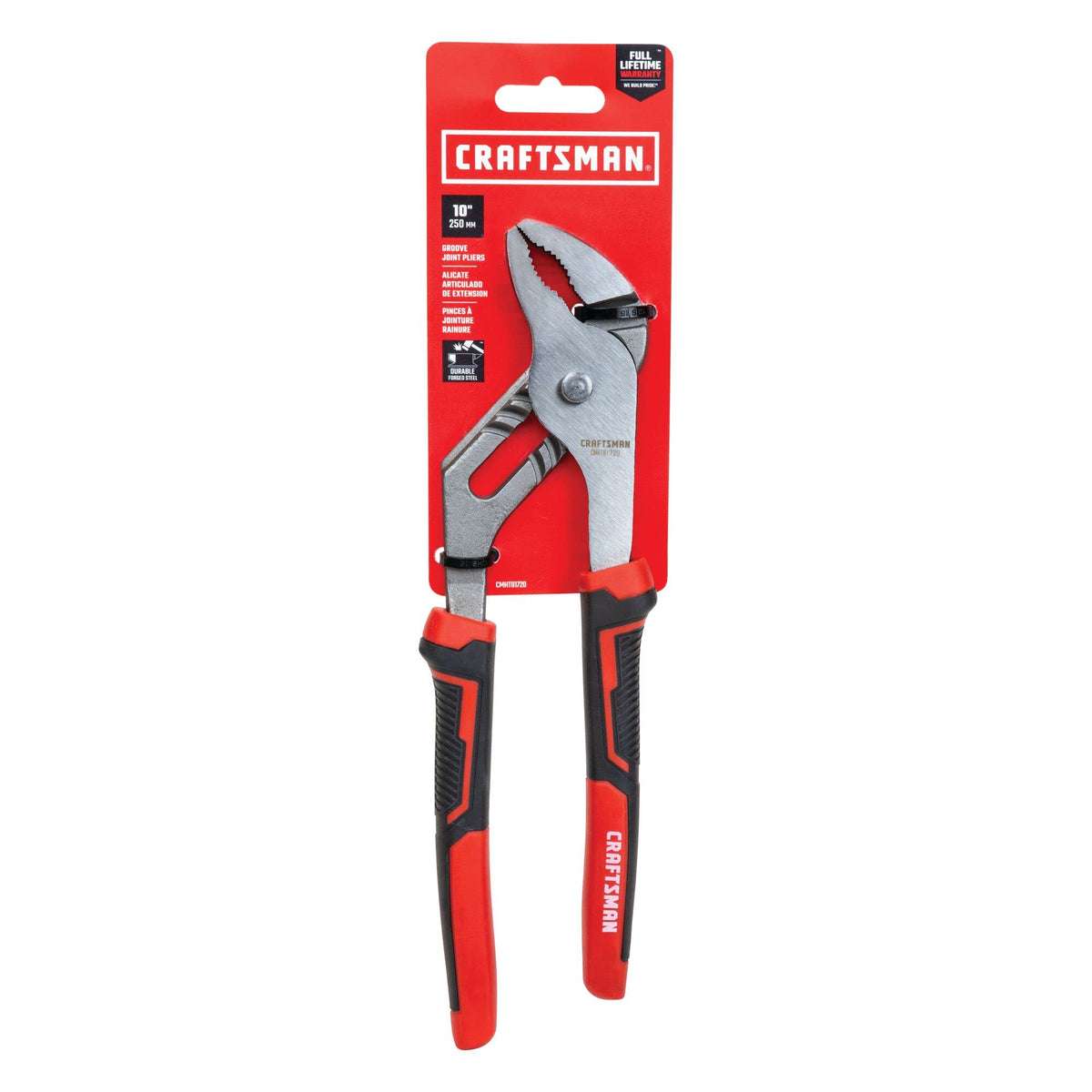 Craftsman drop forged steel pliers offer durability for demanding jobs.