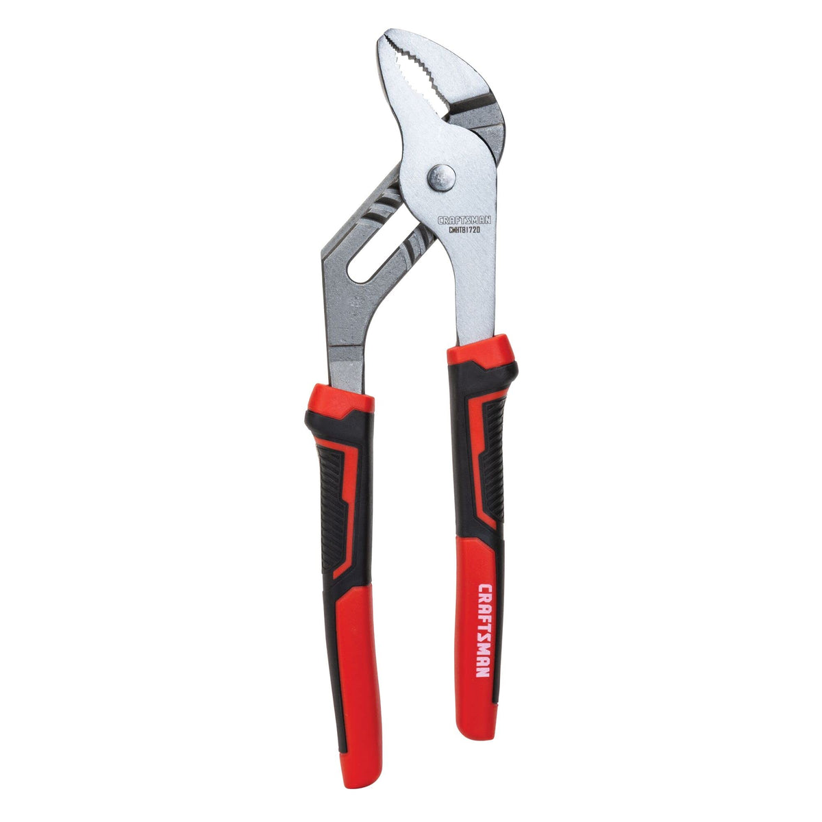 Craftsman Groove Joint Pliers with 10-inch jaws for secure gripping in metal tasks.