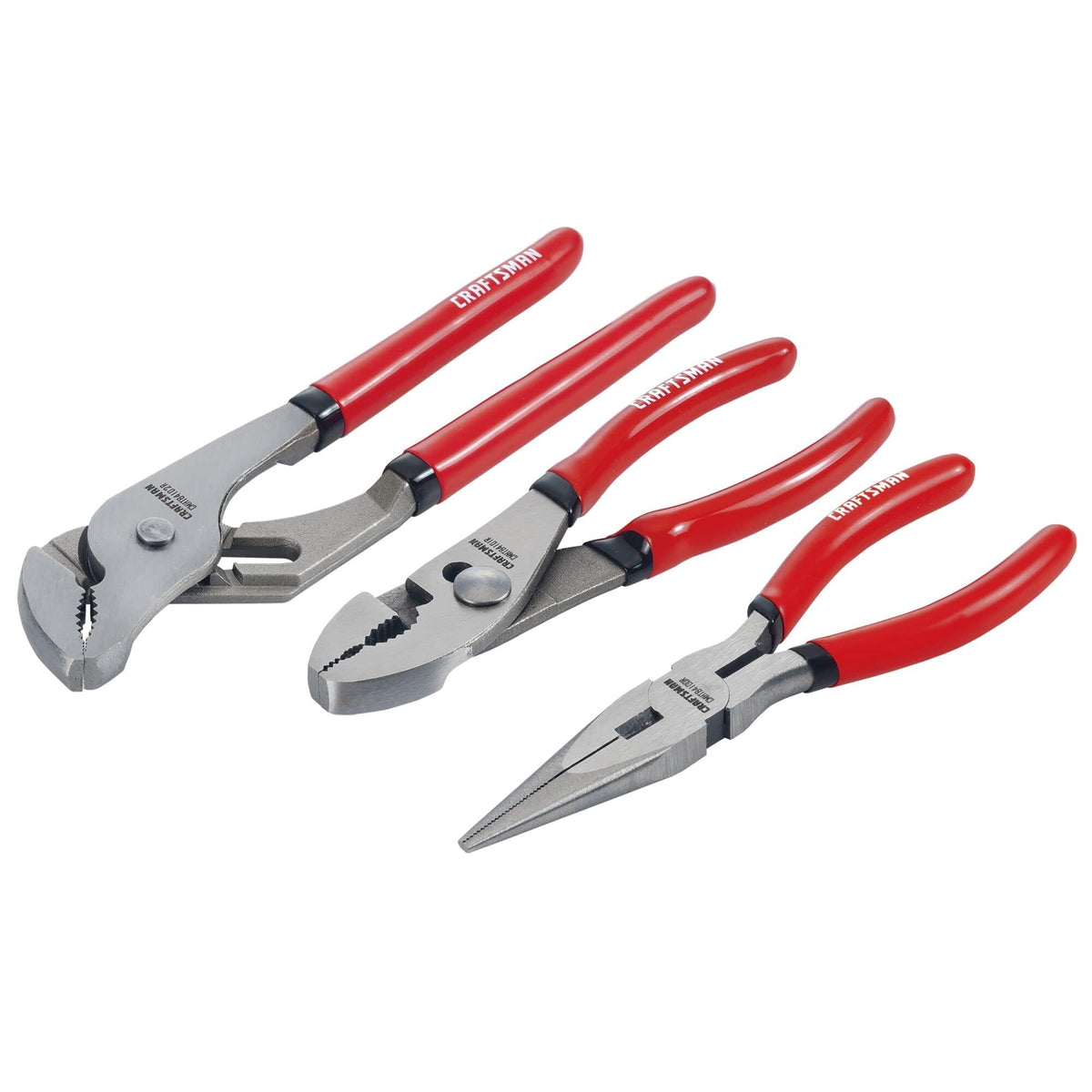 CRAFTSMAN Pliers Set Groove Joint in use, delivering strong leverage for larger fasteners.
