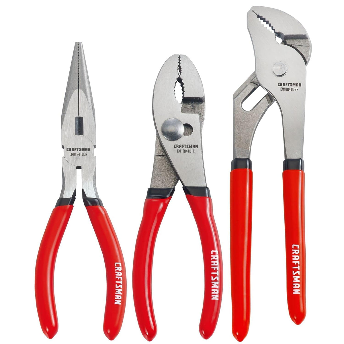 CRAFTSMAN Pliers Set Long Nose in action, delivering precise grip in tight spaces.