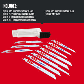 Craftsman precision teeth deliver fast, smooth cuts on metal and wood