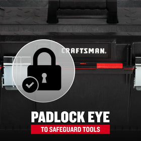 CRAFTSMAN PRO portable toolbox designed for on-site use