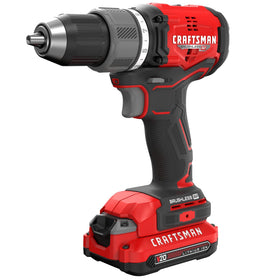 Craftsman RP+ brushless motor detail highlighting efficiency and longer runtime.