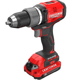 Craftsman RP+ charger powering two batteries for rapid recharges.
