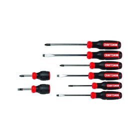 Craftsman chrome-finished tips resist corrosion and are easy to clean.