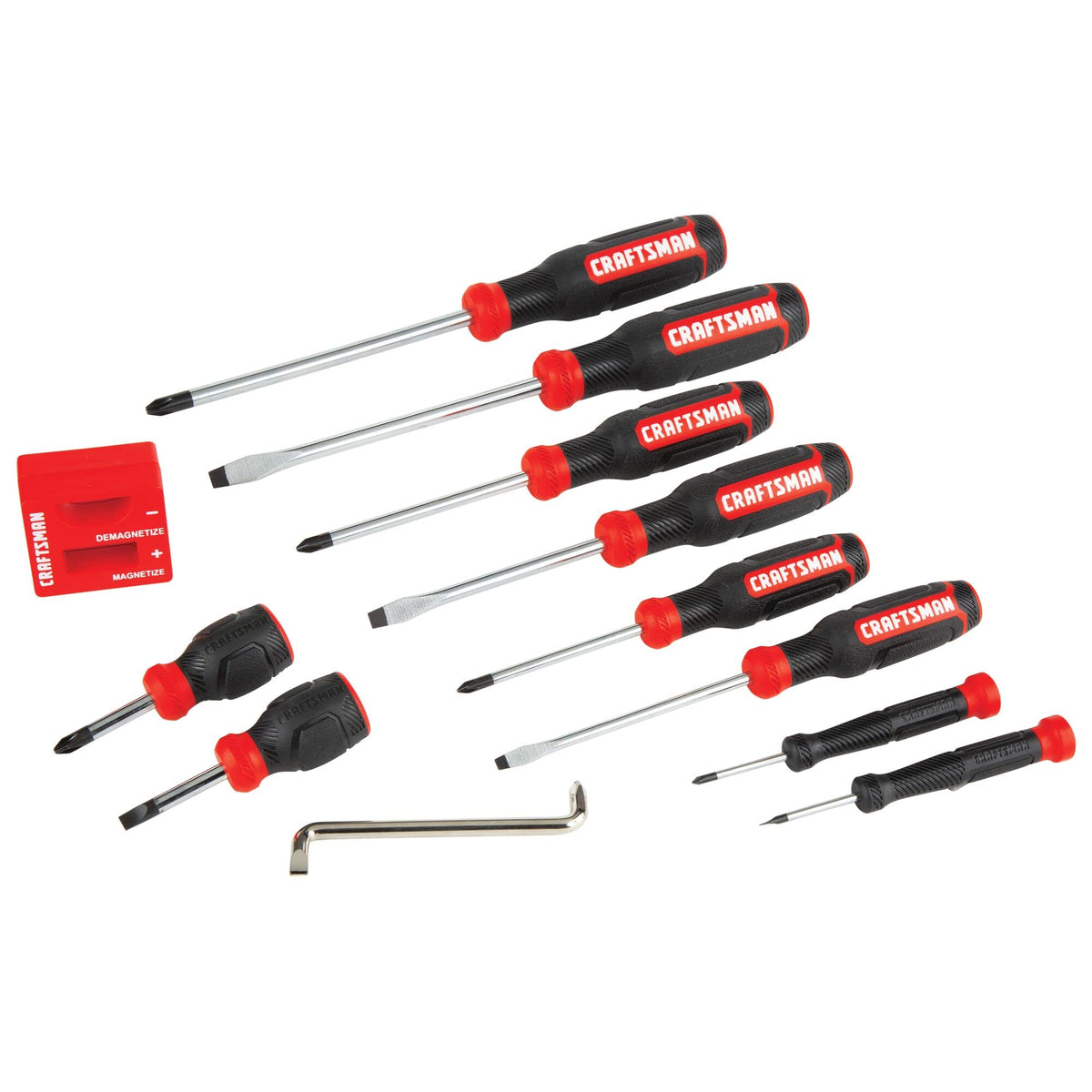 Craftsman screwdriver handle grip ergonomic design close up