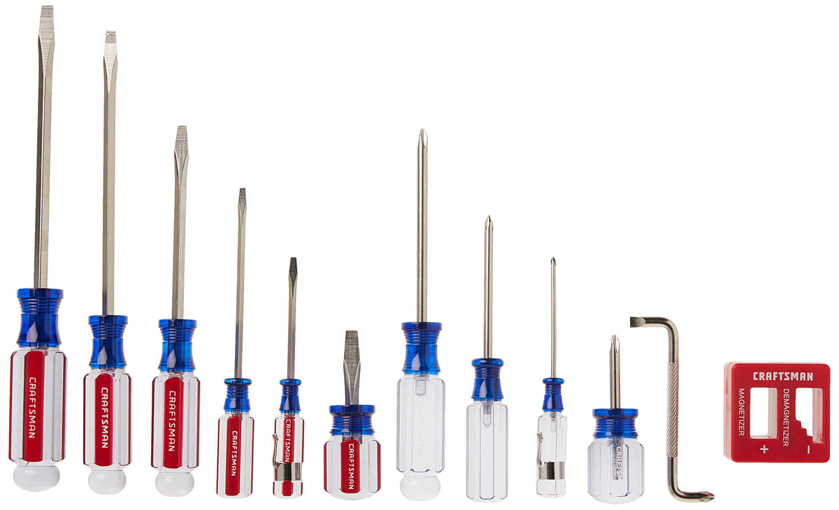 CRAFTSMAN Screwdriver Set packaging shown for organized storage.