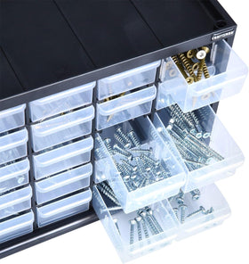 Stackable modular design from CRAFTSMAN for customizable organization.