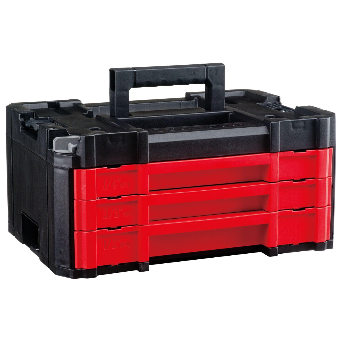 Craftsman three-drawer toolkit in sturdy carry setup