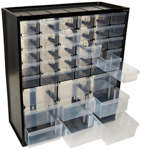 CRAFTSMAN transparent drawers provide clear visibility of contents for fast sorting.