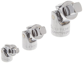 Craftsman universal joint enables access around obstructions for faster, cleaner work.