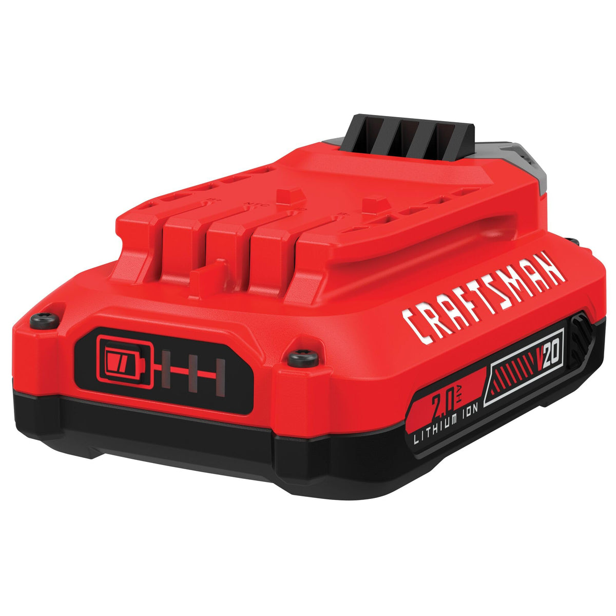 CRAFTSMAN V20 battery compatible with the full V20 cordless lineup.