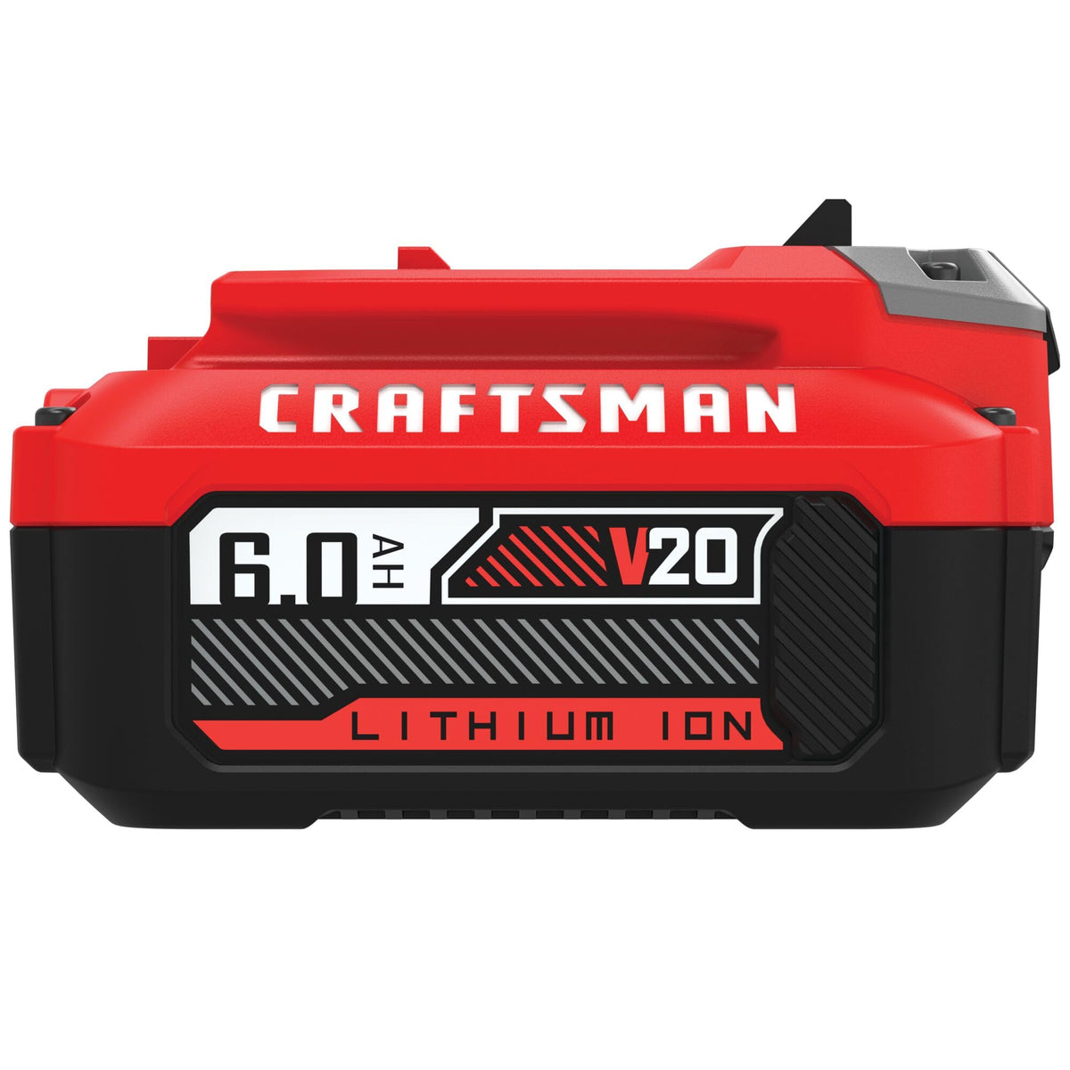 Craftsman V20 6Ah battery compatible with V20 tools.