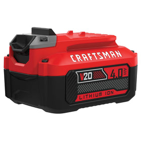 Craftsman V20 battery 3-led indicator closeup