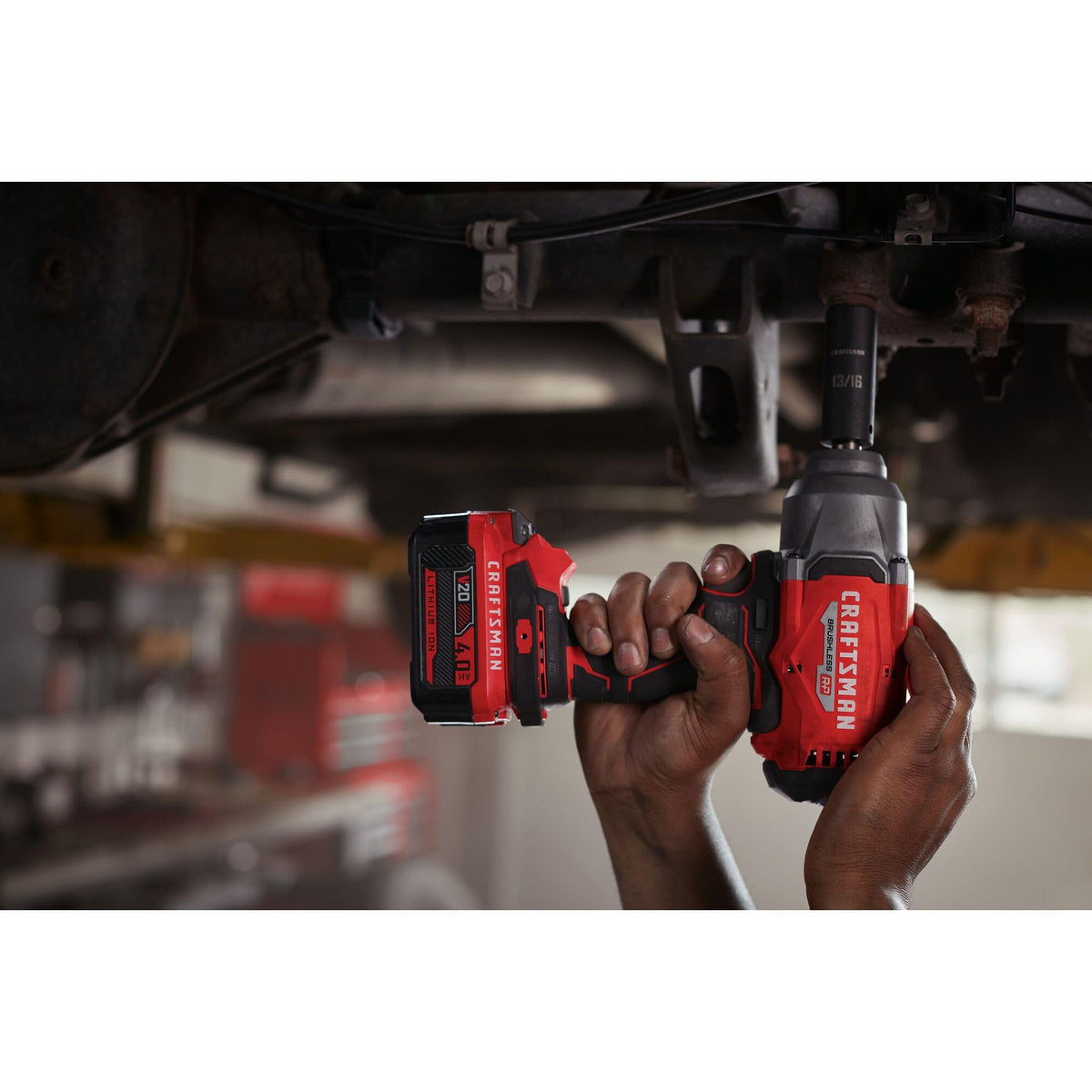 Craftsman V20 battery in charger for fast top-up