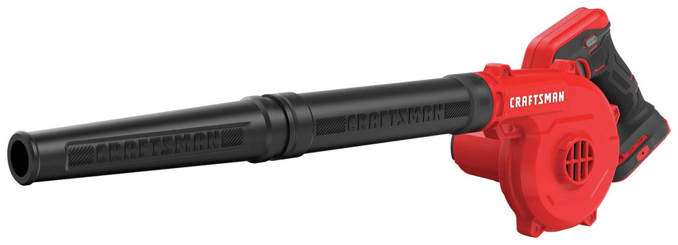 CRAFTSMAN V20 blower at 125 mph for quick outdoor debris clearing