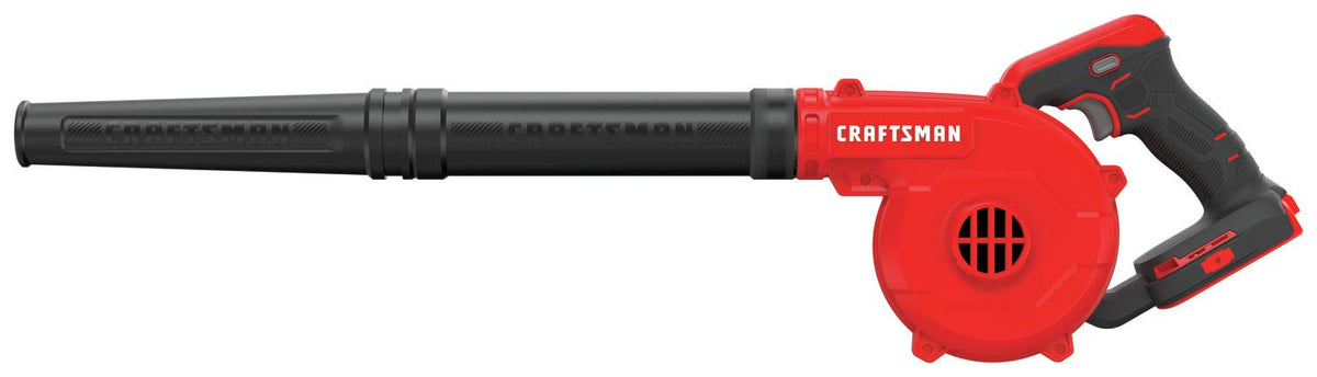 CRAFTSMAN V20 blower in use on patio or job site