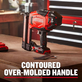 Craftsman V20 brad nailer jam-stall settings enable smoother operation