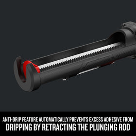 360-degree cartridge holder enables flexible sealing orientation