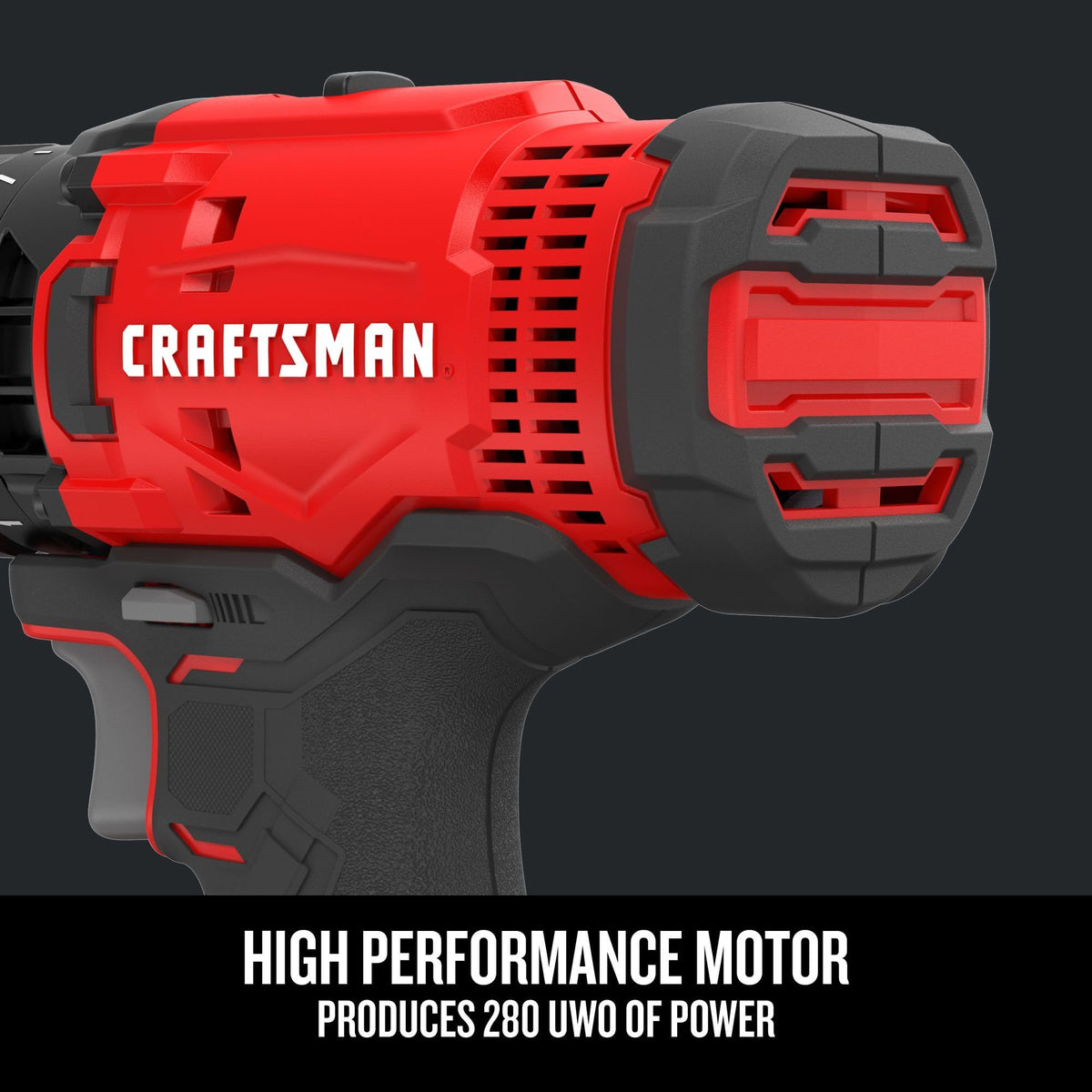 CRAFTSMAN V20 charger delivers fast 60-minute charging for minimal downtime.