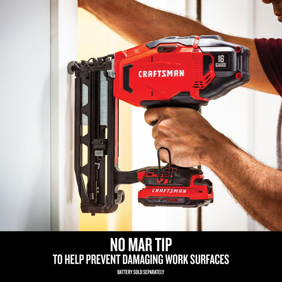 CRAFTSMAN V20 versatrack compatible for organized tool storage and setup