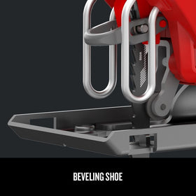 CRAFTSMAN V20 jig saw variable speed up to 2,500 SPM for control.
