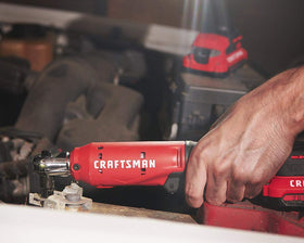 Bare tool configuration of Craftsman V20 ratchet wrench