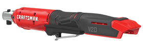 Use in tight spaces with the Craftsman V20 cordless ratchet wrench
