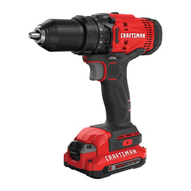 CRAFTSMAN V20 drill/driver in use with versatile performance for DIY projects.