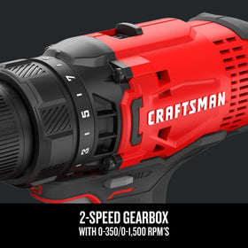 CRAFTSMAN V20 LED work light improves visibility in dim spaces.