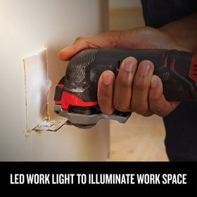 CRAFTSMAN V20 tool-free attachment enables quick blade changes