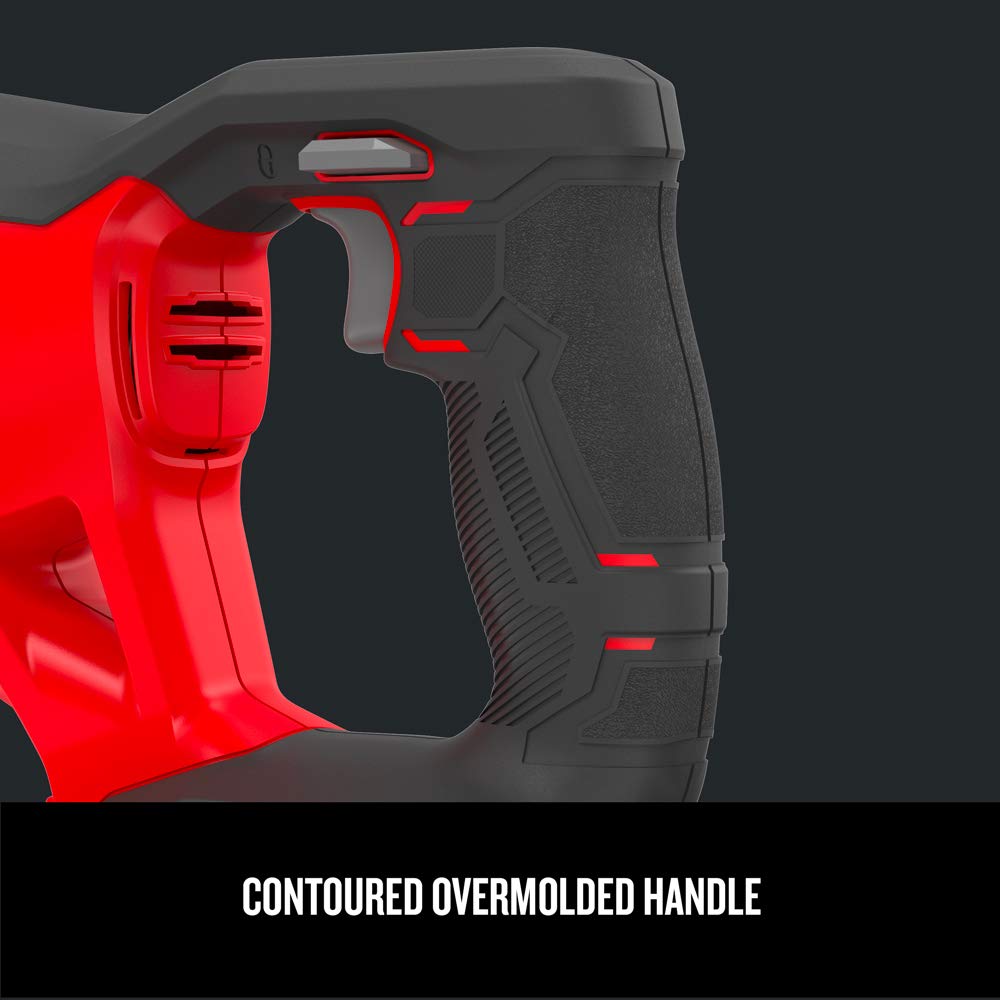 CRAFTSMAN V20 reciprocating saw in 14.5-inch length ideal for tight areas.