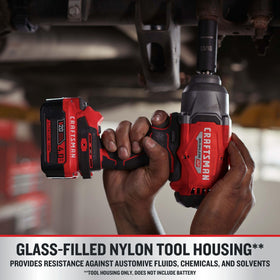 CRAFTSMAN V20 RP impact wrench 1/2-inch drive for versatile tasks.