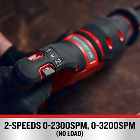 CRAFTSMAN V20 RP variable speed trigger enables precise control.