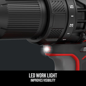 CRAFTSMAN V20 VersaTrack hook keeps your workspace organized.