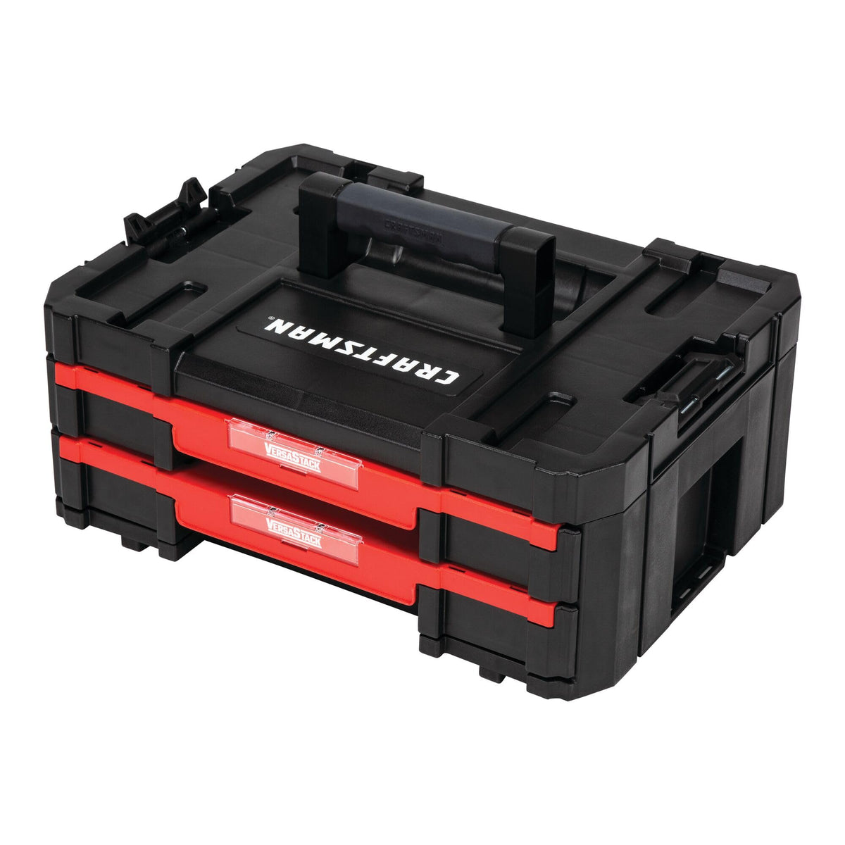 CRAFTSMAN VersaStack durable side latches secure stacking of units.