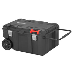 CRAFTSMAN VersaStack 30-Gallon Chest front view with quick-access lid for fast tool retrieval