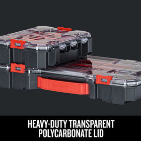 CRAFTSMAN VERSASTACK IP54 protection protects contents from dust and water.