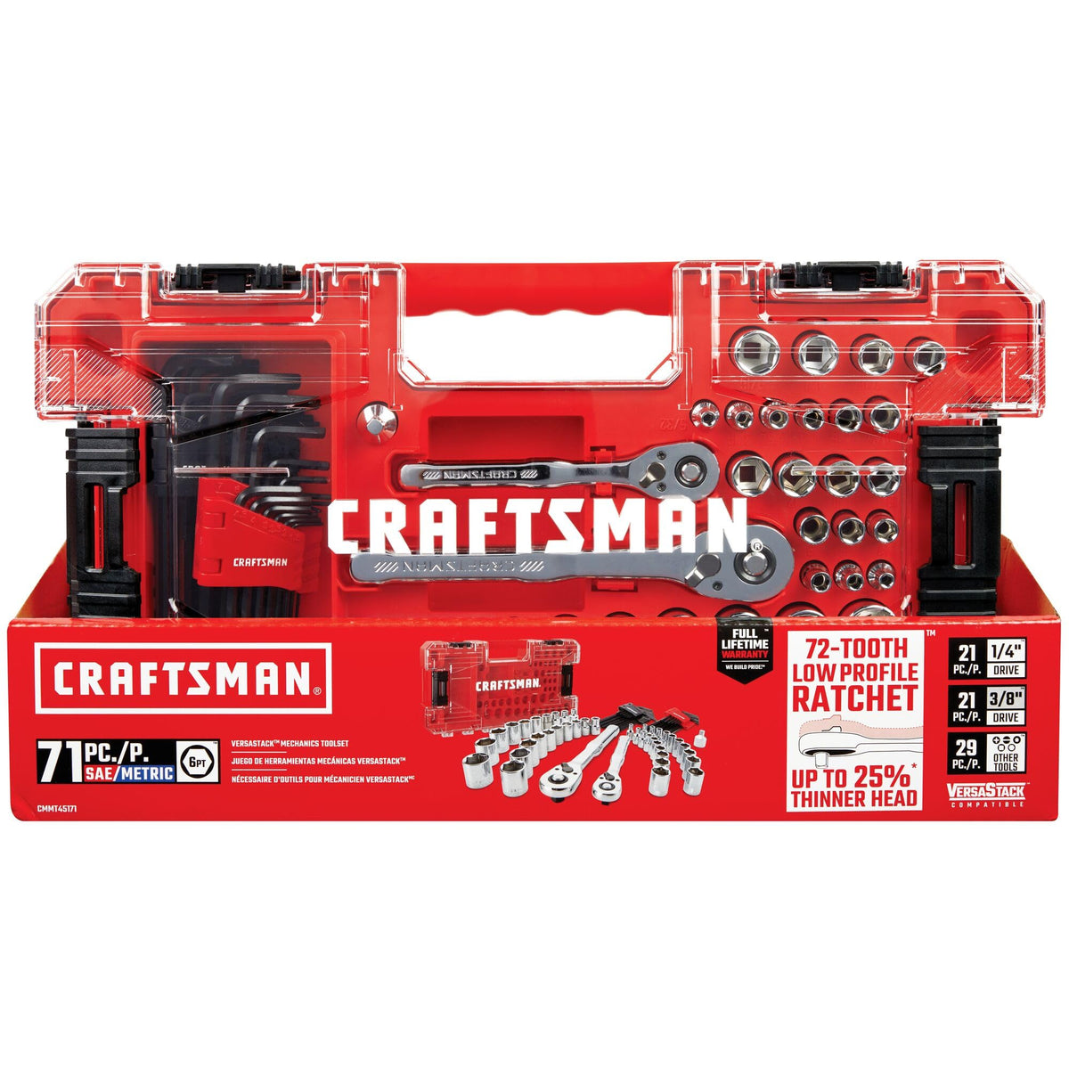 Craftsman Versastack compatibility enables flexible storage expansion