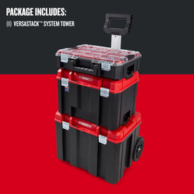 CRAFTSMAN Versastack rust-resistant latches add long-term security for gear.