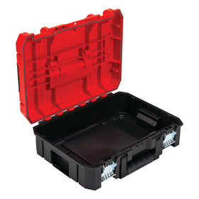 Craftsman Versastack bi-material handle emphasizes comfortable lifting