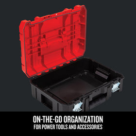 Craftsman Versastack holds cordless tools neatly inside the 17-inch case