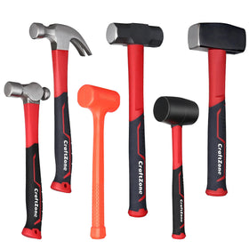 CraftZone 6-piece hammer set overview for versatile DIY and professional projects.