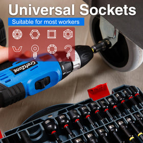 CRAFTZONE deep-reach nut drivers help access tight spaces